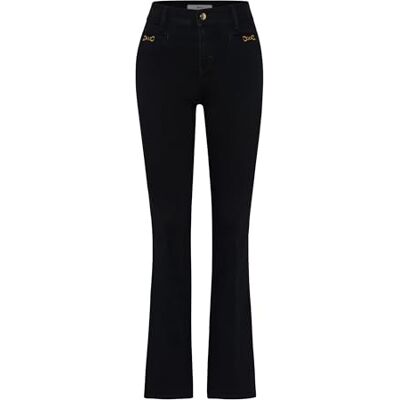 BRAX Jean style Shakira Cosy Denim pour femme, Noir Clean Black., 32W / 34L BRAX Jean style Shakira Cosy Denim pour femme, Noir Clean Black., 32W / 34L