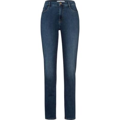 BRAX Carola Simply Brilliant Five Pocket Feminine Fit Klassisch Jeans Femme, Used Regular Blue 25, 26W / 32L (Talla del fabricante: 34) BRAX Carola Simply Brilliant Five Pocket Feminine Fit Klassisch Jeans Femme, Used Regular Blue 25, 26W / 32L (Talla del fabricante: 34)