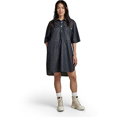 G-STAR RAW Denim Shirt Dress Robe décontractée Femme G-STAR RAW Denim Shirt Dress Robe décontractée Femme