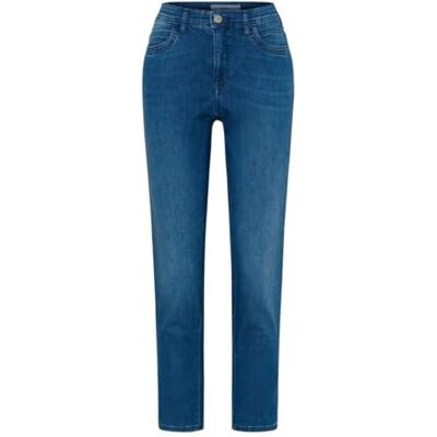 BRAX Jean style Mary S élégant et sportif à cinq poches pour femme, Couleur : bleu usé, 36W / 32L BRAX Jean style Mary S élégant et sportif à cinq poches pour femme, Couleur : bleu usé, 36W / 32L