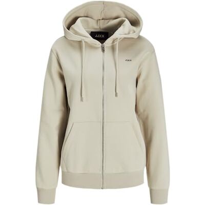 JACK & JONES Jxabbie Rlx Ls Every Zip Hood Swt Noos Veste de sweatshirt Femme (lot de 1) JACK & JONES Jxabbie Rlx Ls Every Zip Hood Swt Noos Veste de sweatshirt Femme (lot de 1)
