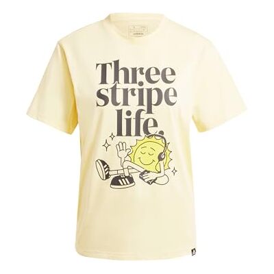 adidas Three Stripes Life Graphic Tshirt T-shirt graphique à manches courtes Femme adidas Three Stripes Life Graphic Tshirt T-shirt graphique à manches courtes Femme