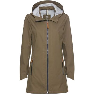 camel active Veste softshell pour femme En polyester recyclé Imperméable, vert foncé, 48 camel active Veste softshell pour femme En polyester recyclé Imperméable, vert foncé, 48