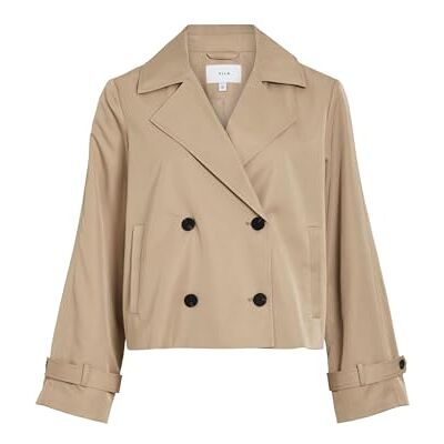 VILA Viaddison L/S Short Jacket Noos Viaddison Noos Veste courte L/S Femme (lot de 1) VILA Viaddison L/S Short Jacket Noos Viaddison Noos Veste courte L/S Femme (lot de 1)