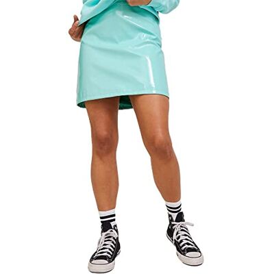 JACK & JONES Jjxx Jxrowe Short Faux Leather Skirt Noos Jupe Femme JACK & JONES Jjxx Jxrowe Short Faux Leather Skirt Noos Jupe Femme