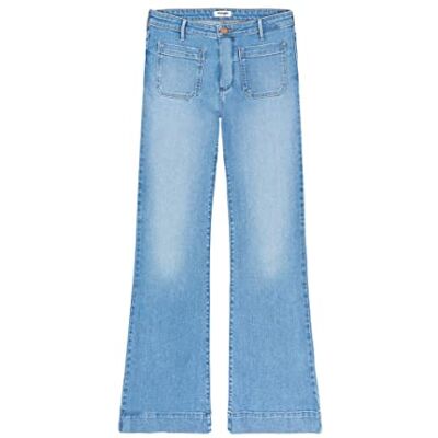 Lee Wrangler Femme Jeans Flare, Noisette, 28W / 32L Lee Wrangler Femme Jeans Flare, Noisette, 28W / 32L