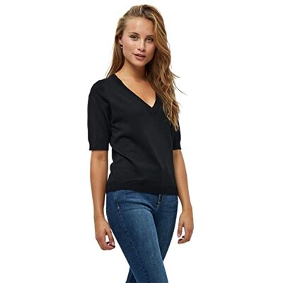 Minus Milla V- Neck Knit Tee T-shirt en tricot à col en V Femme (lot de 1) Minus Milla V- Neck Knit Tee T-shirt en tricot à col en V Femme (lot de 1)