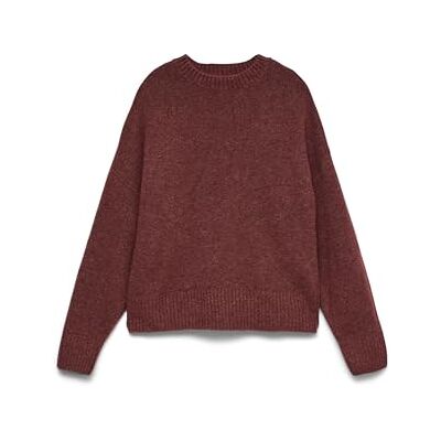 VERO MODA Vmboom Ls O-neck Pullover Ga Noos Vmboom Ls Pull à col rond Ga Noos Femme (lot de 1) VERO MODA Vmboom Ls O-neck Pullover Ga Noos Vmboom Ls Pull à col rond Ga Noos Femme (lot de 1)