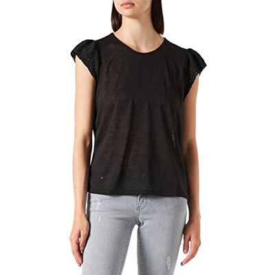 LTB Jeans T-shirt Layimo pour femme, Black 200, XS LTB Jeans T-shirt Layimo pour femme, Black 200, XS