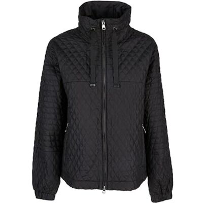 Geox Veste courte W MELEDA pour femme, noire, 36, Noir, 38 Geox Veste courte W MELEDA pour femme, noire, 36, Noir, 38