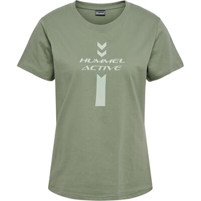 hummel Hmlactive Graphic Co T-shirt S/S pour Femme T-shirt Femme hummel Hmlactive Graphic Co T-shirt S/S pour Femme T-shirt Femme