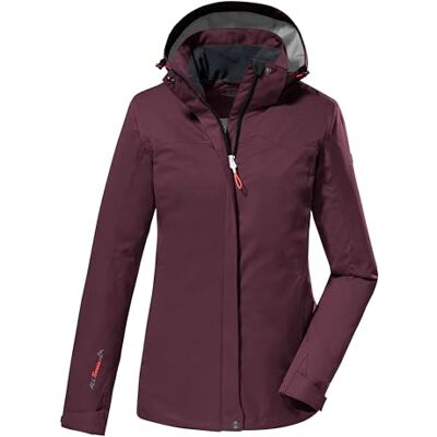 KILLTEC KOS 133 WMN JACKET - Weintraube - Imperméable et coupe-vent KILLTEC KOS 133 WMN JACKET - Weintraube - Imperméable et coupe-vent