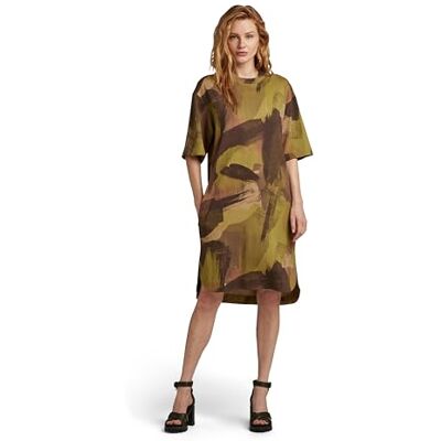 G-STAR RAW G-STAR T-shirt Carré U Allover Kleid Robes Femme G-STAR RAW G-STAR T-shirt Carré U Allover Kleid Robes Femme