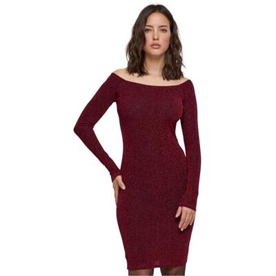 Urban Classics Robe À Manches Longues À Paillettes pour Femme Robe Femme Urban Classics Robe À Manches Longues À Paillettes pour Femme Robe Femme