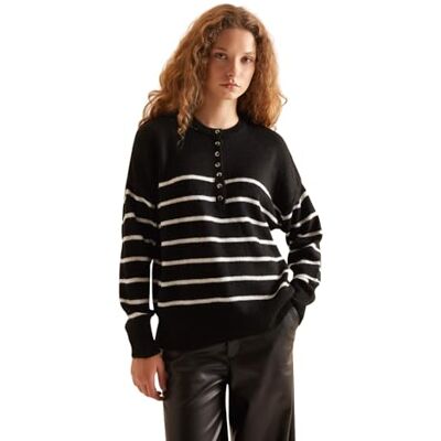 DeFacto Pullover Damen Langarm Blusen & Tuniken Pullover Damen Winter Sweater Blouse Femme DeFacto Pullover Damen Langarm Blusen & Tuniken Pullover Damen Winter Sweater Blouse Femme