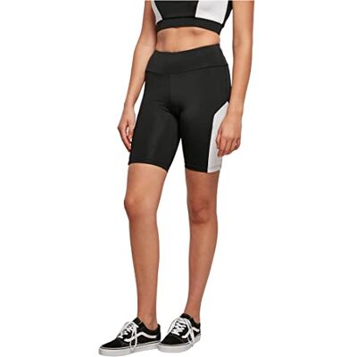 Urban Classics Shorts de cyclisme pour femmes en blocs de couleurs - Shorts de cyclisme Urban Classics Shorts de cyclisme pour femmes en blocs de couleurs - Shorts de cyclisme