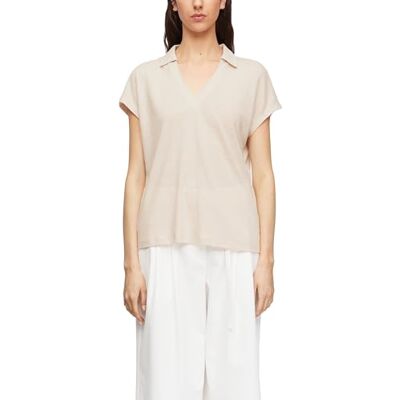 COMMA 2181784 Polo en lin mélangé Femme COMMA 2181784 Polo en lin mélangé Femme