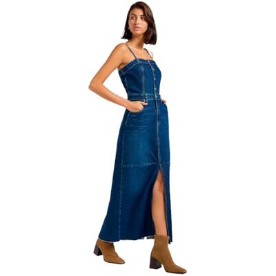 Lee Maxi Denim Dress Robe décontractée Femme Lee Maxi Denim Dress Robe décontractée Femme