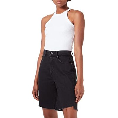 7 For All Mankind Women's Travel Double Knit Denim Short pour femme Noir Regular, Noir, 32 7 For All Mankind Women's Travel Double Knit Denim Short pour femme Noir Regular, Noir, 32