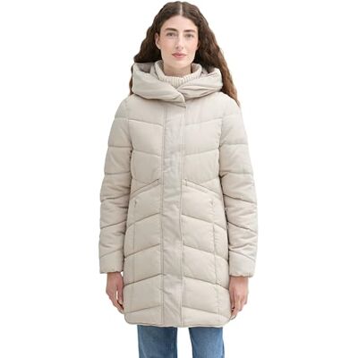 TOM TAILOR 1042914 Puffer Parka à capuche Femme TOM TAILOR 1042914 Puffer Parka à capuche Femme