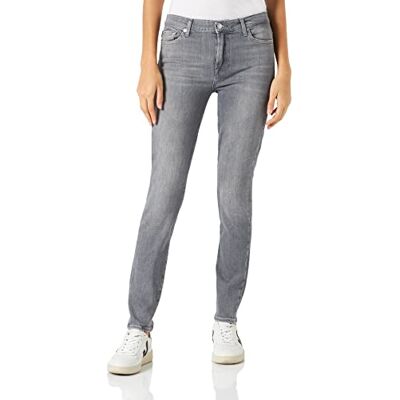 7 For All Mankind HW Skinny Slim Illusion Dynamic Jeans, Grey, Regular Femme, gris, taille unique 7 For All Mankind HW Skinny Slim Illusion Dynamic Jeans, Grey, Regular Femme, gris, taille unique