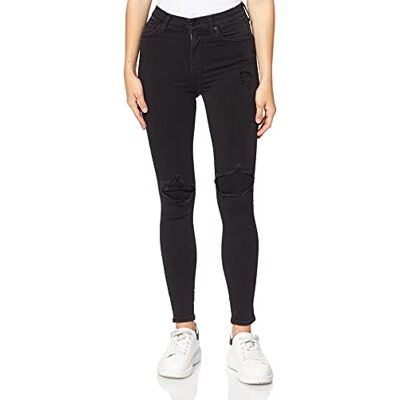 7 For All Mankind Jeans Skinny Femme, Bleu (Slim Illusion Luxe Gravity Distressed 0lj), 25W / 30L 7 For All Mankind Jeans Skinny Femme, Bleu (Slim Illusion Luxe Gravity Distressed 0lj), 25W / 30L