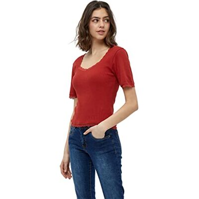 Desires Dareen Gots Lace Trim Top Haut à bords en dentelle Femme (lot de 1) Desires Dareen Gots Lace Trim Top Haut à bords en dentelle Femme (lot de 1)