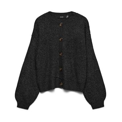 VERO MODA Vmlea Ls O-neck Cardigan Noos Vmlea Noos Cardigan à col rond Femme (lot de 1) VERO MODA Vmlea Ls O-neck Cardigan Noos Vmlea Noos Cardigan à col rond Femme (lot de 1)