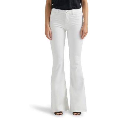 Lee Jean pour femme Legendary Mid Rise Flare Jeans, Blanc éclatant., 40 Lee Jean pour femme Legendary Mid Rise Flare Jeans, Blanc éclatant., 40