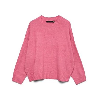 VERO MODA Vmboom Ls O-neck Pullover Ga Noos Vmboom Ls Pull à col rond Ga Noos Femme (lot de 1) VERO MODA Vmboom Ls O-neck Pullover Ga Noos Vmboom Ls Pull à col rond Ga Noos Femme (lot de 1)