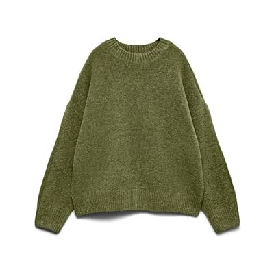 VERO MODA Vmboom Ls O-neck Pullover Ga Noos Vmboom Ls Pull à col rond Ga Noos Femme (lot de 1) VERO MODA Vmboom Ls O-neck Pullover Ga Noos Vmboom Ls Pull à col rond Ga Noos Femme (lot de 1)
