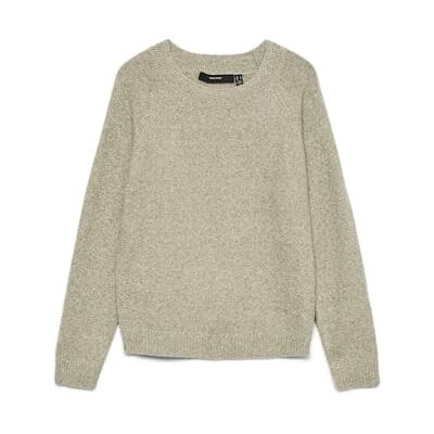 VERO MODA Vmdoffy Ls Blouse à col rond Ga Noos, Bleu sarcelle, M VERO MODA Vmdoffy Ls Blouse à col rond Ga Noos, Bleu sarcelle, M