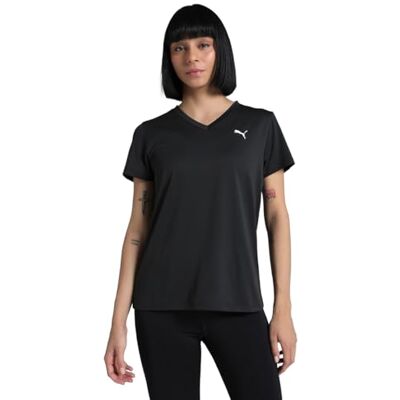 Puma W Tad Essential Vneck Tee - T-shirt Puma W Tad Essential Vneck Tee - T-shirt
