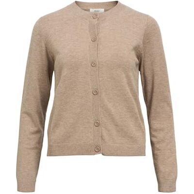 Object Objthess L/S Short Cardigan Noos Cardigan Femme Object Objthess L/S Short Cardigan Noos Cardigan Femme