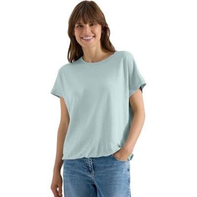 Cecil 3230385 T-shirt à col rond et structure Femme (lot de 1) Cecil 3230385 T-shirt à col rond et structure Femme (lot de 1)