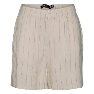 VERO MODA Vmmindy Hw Linen Shorts Mix Noos Vmmindy Hw Linen Mix Noos Short Femme (lot de 1) VERO MODA Vmmindy Hw Linen Shorts Mix Noos Vmmindy Hw Linen Mix Noos Short Femme (lot de 1)