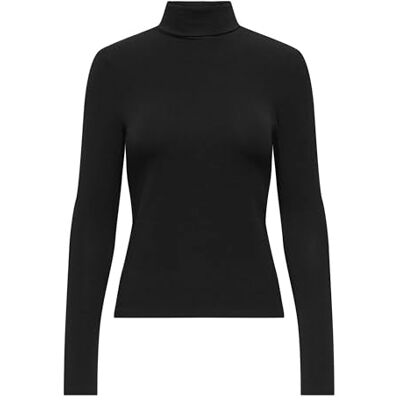 ONLY Onlglamour L/S Roll-neck Top Jrs Noos Onlglamour Jrs Noos Haut à col roulé L/S Femme (lot de 1) ONLY Onlglamour L/S Roll-neck Top Jrs Noos Onlglamour Jrs Noos Haut à col roulé L/S Femme (lot de 1)