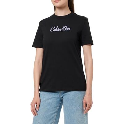 Calvin Jeans T-shirts graphiques pour femmes, Noir (noir), XXS Calvin Jeans T-shirts graphiques pour femmes, Noir (noir), XXS