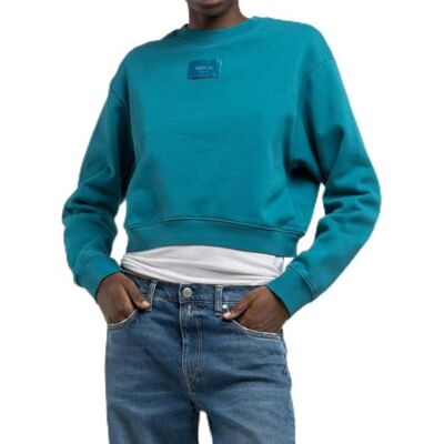 Replay W3104d Sweater cache-épaules Femme Replay W3104d Sweater cache-épaules Femme