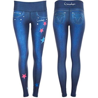 WINSHAPE Legging fonctionnel Power Shape Jeans Tights Ael102 pour femme WINSHAPE Legging fonctionnel Power Shape Jeans Tights Ael102 pour femme