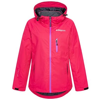 DEPROC ACTIVE DURELL WOMEN Veste imperméable rose - Rain Jacket DEPROC ACTIVE DURELL WOMEN Veste imperméable rose - Rain Jacket
