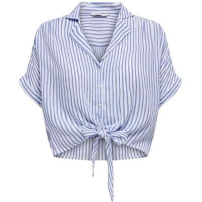 ONLY Onlpaula Life S/S Tie Shirt Wvn Noos Chemise à manches courtes Femme (lot de 1) ONLY Onlpaula Life S/S Tie Shirt Wvn Noos Chemise à manches courtes Femme (lot de 1)