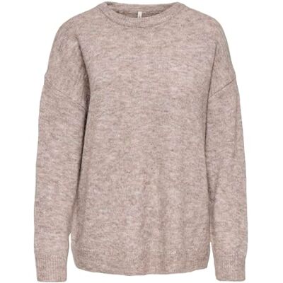 ONLY Onlazu LS Boxy O-Neck KNT, String, M, chaîne, M ONLY Onlazu LS Boxy O-Neck KNT, String, M, chaîne, M