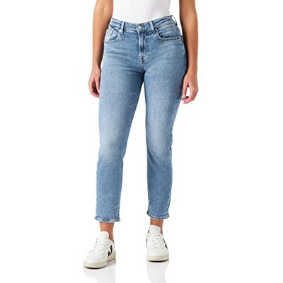7 For All Mankind Relaxed Skinny Slim Illusion Jeans, Light Blue, Regular Femme, Bleu clair., taille unique 7 For All Mankind Relaxed Skinny Slim Illusion Jeans, Light Blue, Regular Femme, Bleu clair., taille unique