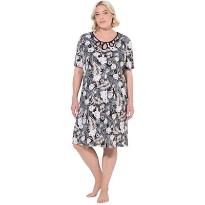 Ulla Popken 2 Pcs Bigshirts, Palmes Spring 2 grandes chemises, palmiers printemps Femme (lot de 2) Ulla Popken 2 Pcs Bigshirts, Palmes Spring 2 grandes chemises, palmiers printemps Femme (lot de 2)