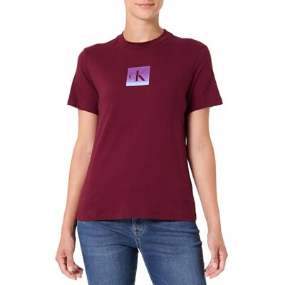 Calvin Jeans T-shirts graphiques pour femmes, Rouge (Deep Rouge), XS Calvin Jeans T-shirts graphiques pour femmes, Rouge (Deep Rouge), XS