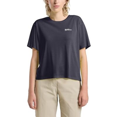 Jack Wolfskin Vonnan Crop T W T-shirt Femme (lot de 1) Jack Wolfskin Vonnan Crop T W T-shirt Femme (lot de 1)