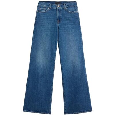 7 For All Mankind Lotta Explorer, Bleu moyen., 24W 7 For All Mankind Lotta Explorer, Bleu moyen., 24W