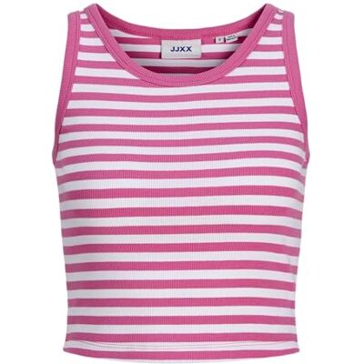 JACK & JONES Jxfallon Str Sl Stripe Rib Top Jrs Sn Jxfallon Str Sl Haut rayé côtelé Jrs Sn Femme (lot de 1) JACK & JONES Jxfallon Str Sl Stripe Rib Top Jrs Sn Jxfallon Str Sl Haut rayé côtelé Jrs Sn Femme (lot de 1)