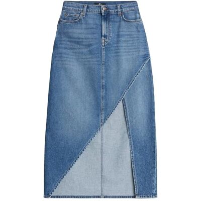 7 For All Mankind Libby Jupe Weekend avec découpe, Weekend, 27W 7 For All Mankind Libby Jupe Weekend avec découpe, Weekend, 27W